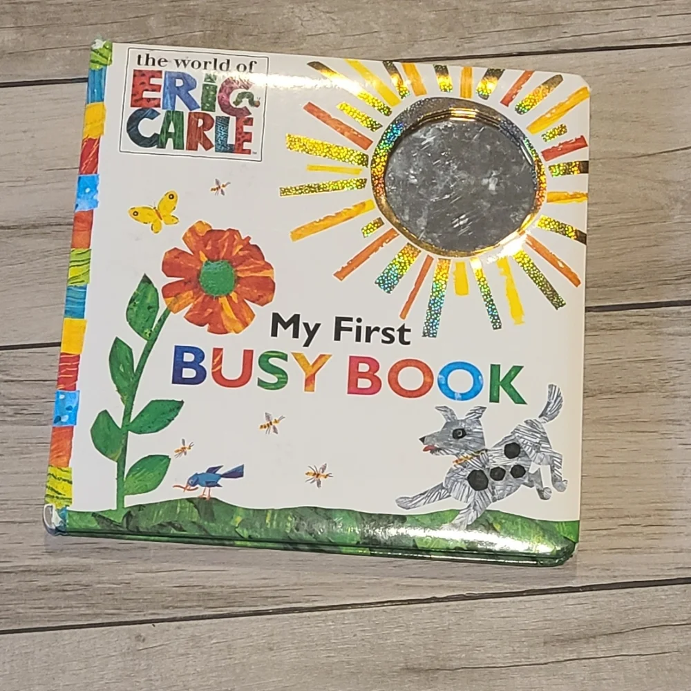 🦔 Eric Carle My first busy book board book🧁